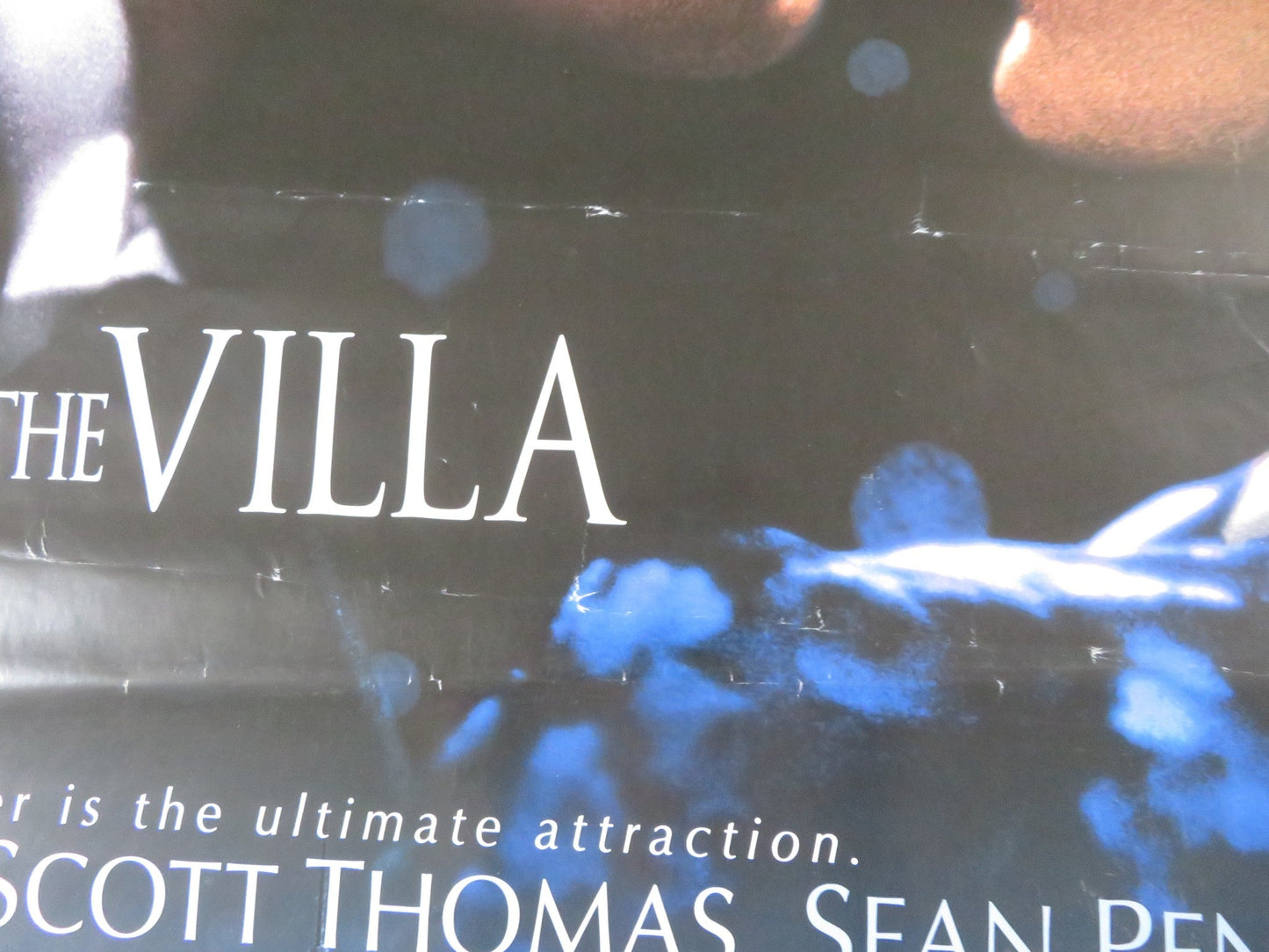 UP AT THE VILLA US ONE SHEET ROLLED POSTER KRISTIN SCOTT THOMAS SEAN PENN 2000 Rendezvous Cinema Movie posters
