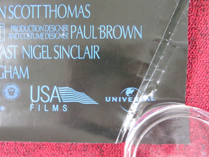 UP AT THE VILLA US ONE SHEET ROLLED POSTER KRISTIN SCOTT THOMAS SEAN PENN 2000 Rendezvous Cinema Movie posters