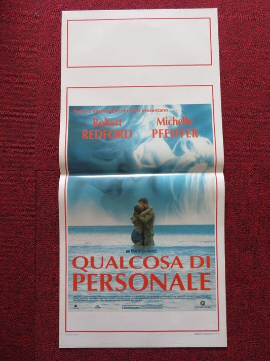 UP CLOSE AND PERSONAL ITALIAN LOCANDINA (27.5"x13") POSTER ROBERT REDFORD 1996 Movie posters