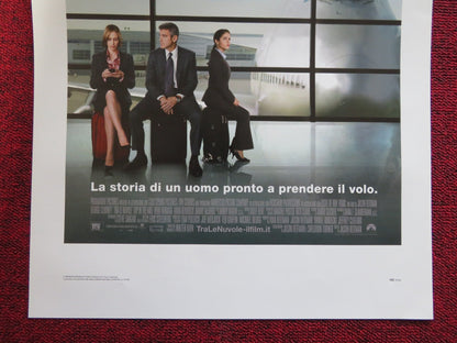 UP IN THE AIR ITALIAN LOCANDINA POSTER GEORGE CLOONEY VERA FARMIGA 2009 Rendezvous Cinema Movie posters
