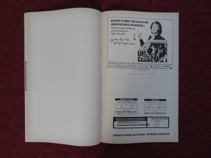 UP IN THE CELLAR UNCUT AMERICAN INTERNATIONAL PRESS BOOK STERN JOAN COLLINS 1970 Rendezvous Cinema Movie posters