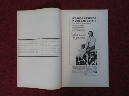 UP IN THE CELLAR UNCUT AMERICAN INTERNATIONAL PRESS BOOK STERN JOAN COLLINS 1970 Rendezvous Cinema Movie posters
