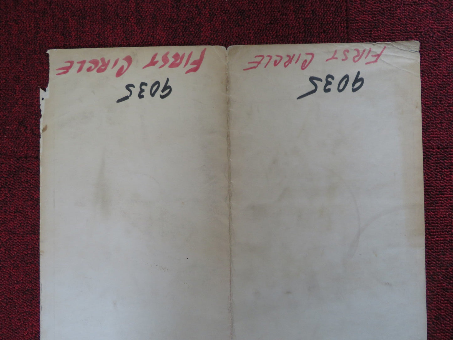 UP PERISCOPE WINDOW CARD (14"x 22") POSTER JAMES GARNER EDMOND O'BRIEN 1959 Rendezvous Cinema Movie posters