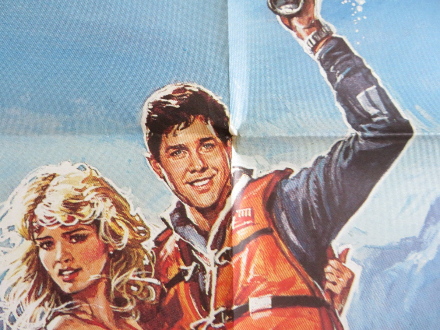 UP THE CREEK ITALIAN 2 FOGLIO POSTER TIM MATHESON JENNIFER RUNYON 1984 Rendezvous Cinema Movie posters