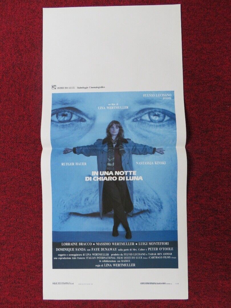 UP TO DATE ITALIAN LOCANDINA (27.5"x13") POSTER RUTGER HAUER 1989 - Rendezvous Cinema