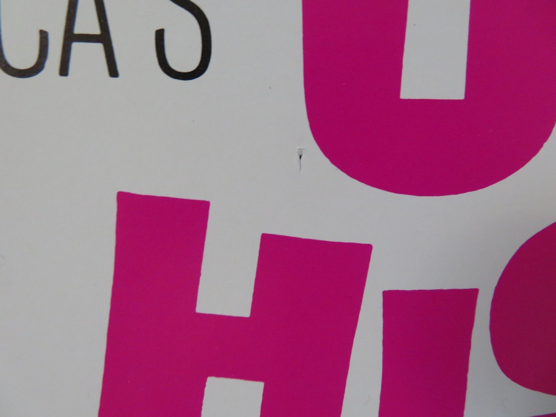 UP TO HIS EARS US INSERT (14"x 36") POSTER JEAN - PAUL BELMONDO U. ANDRESS 1965 Rendezvous Cinema Movie posters