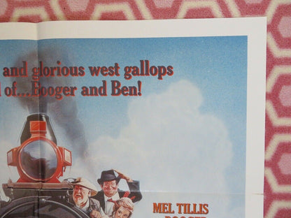 UPHILL ALL THE WAY US ONE SHEET (27"x 41") POSTER ROY CLARK MEL TILLIS 1986 Movie posters