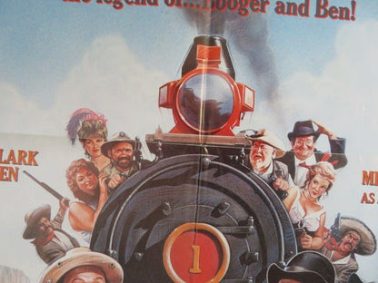 UPHILL ALL THE WAY US ONE SHEET (27"x 41") POSTER ROY CLARK MEL TILLIS 1986 Movie posters