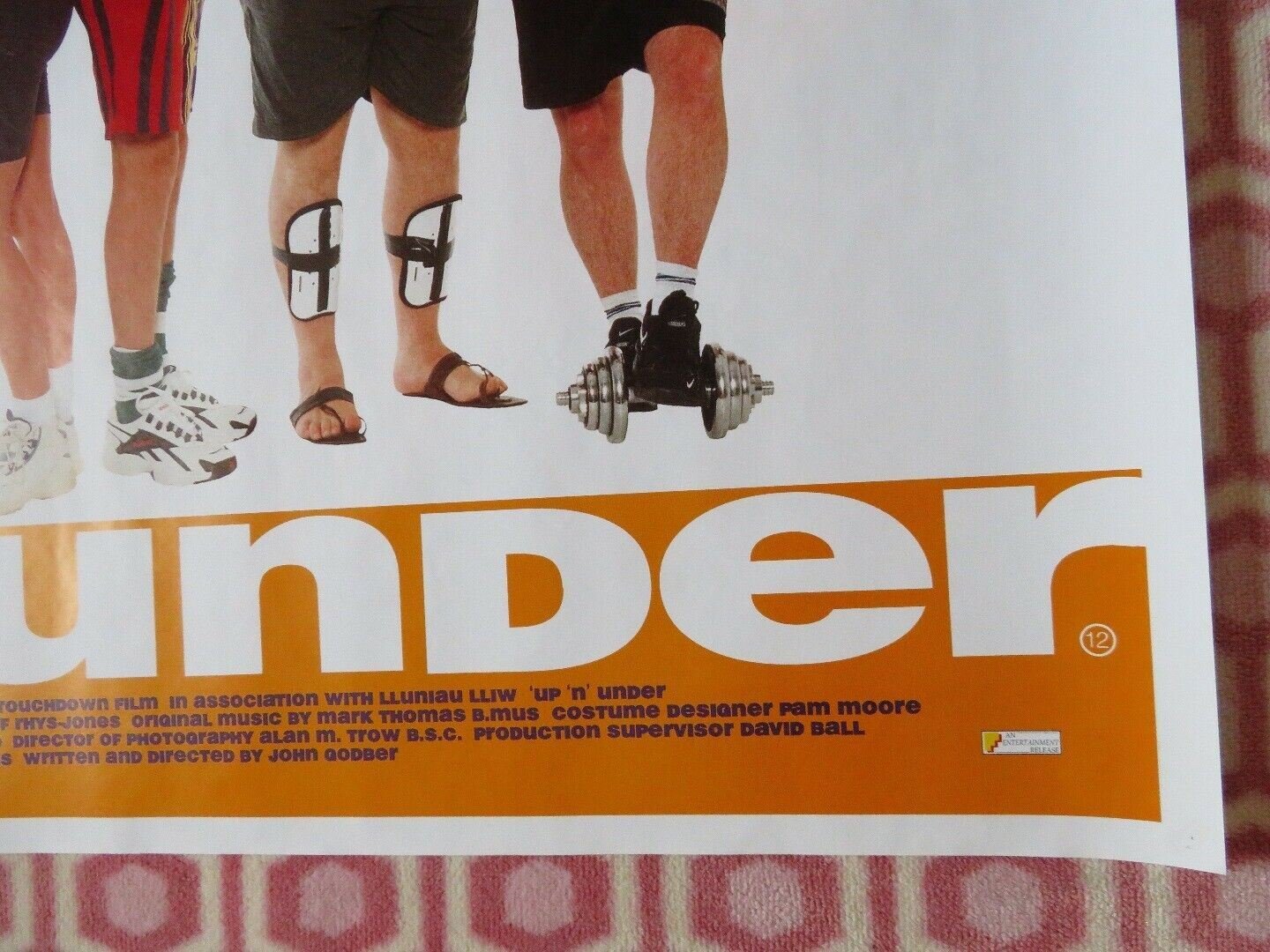 UP'N'UNDER QUAD (30"x 40")ROLLED POSTER GARY OLSEN NEIL MORRISSEY SAMANTHA JANUS Movie posters