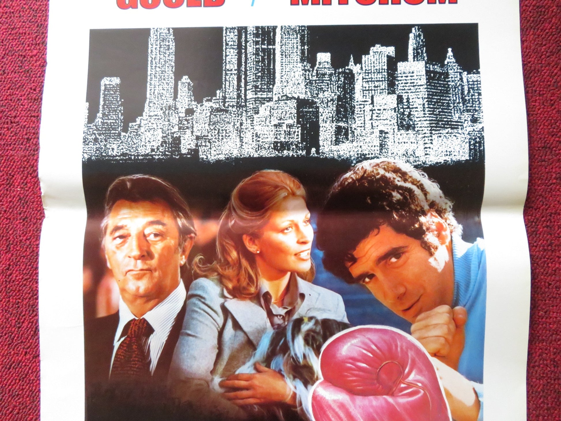 UPPERCUT ITALIAN LOCANDINA POSTER ELLIOTT GOULD ROBERT MITCHUM 1978 Rendezvous Cinema Movie posters