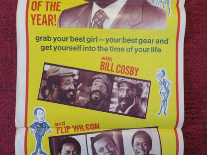 UPTOWN SATURDAY NIGHT FOLDED AUSTRALIAN DAYBILL POSTER Sidney Poitier Bill Cosby - Rendezvous Cinema