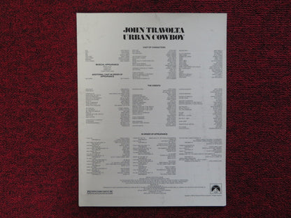 URBAN COWBOY US SCREENING PROGRAM JOHN TRAVOLTA 1980 Rendezvous Cinema Movie posters