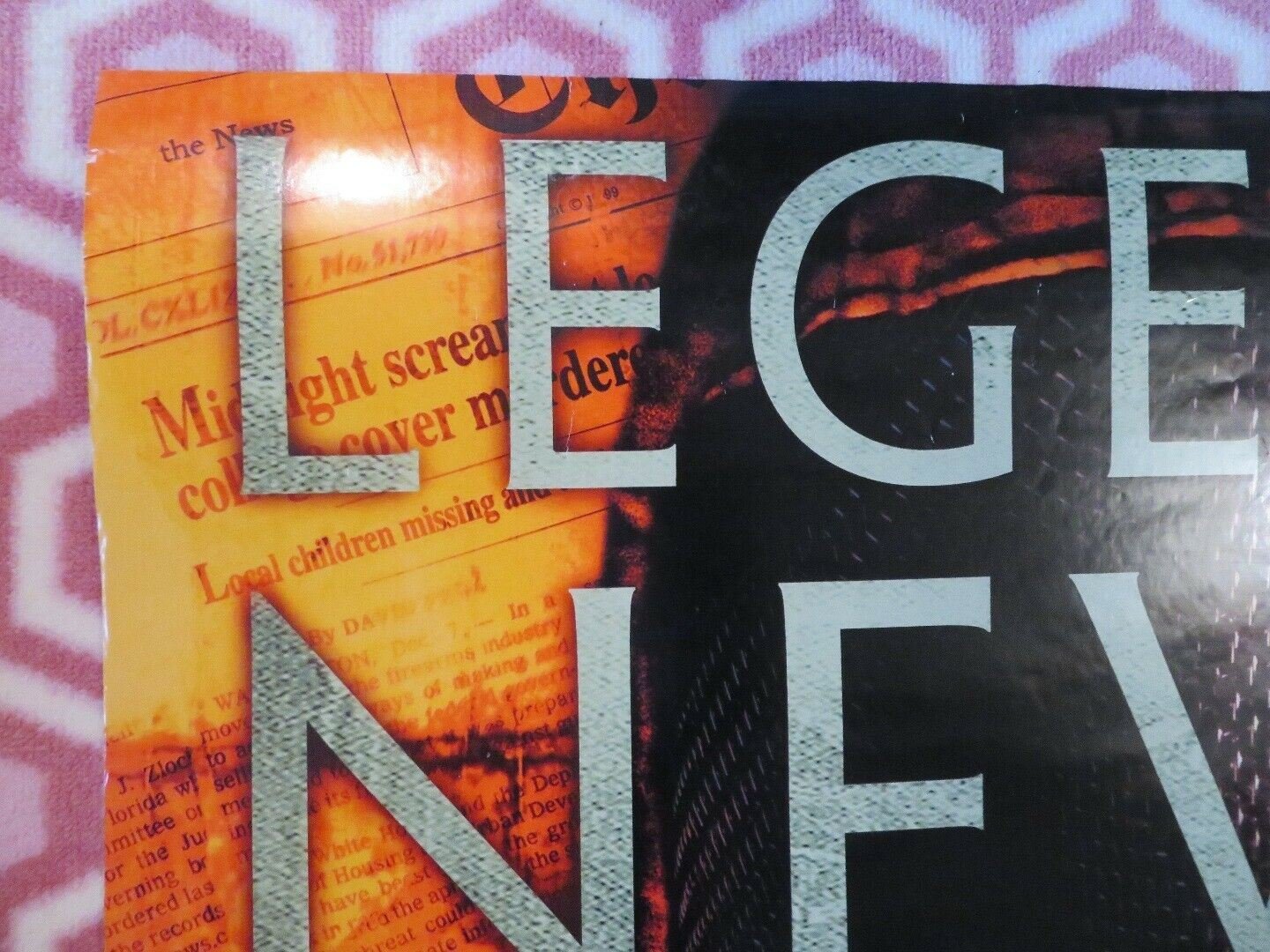 URBAN LEGENDS FINAL CUT US ONE SHEET ROLLED POSTER EVA MENDES 2000 Rendezvous Cinema Movie posters