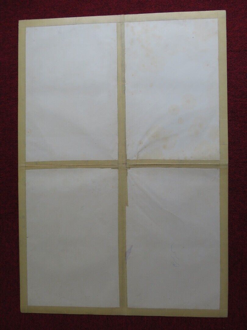 URSUS ITALIAN FOGLIO ROLLED POSTER ED FURY CRISTINA GAJONI 1961 Movie posters