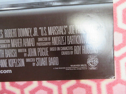 U.S. MARSHALS US ONE SHEET POSTER TOMMY LEE JONES ROBERT DOWNEY JR. Movie posters