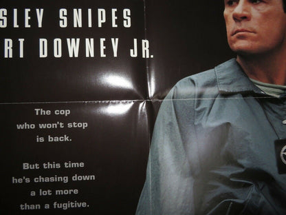 U.S. MARSHALS US ONE SHEET POSTER TOMMY LEE JONES ROBERT DOWNEY JR. Movie posters