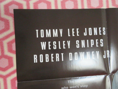 U.S. MARSHALS US ONE SHEET POSTER TOMMY LEE JONES ROBERT DOWNEY JR. Movie posters