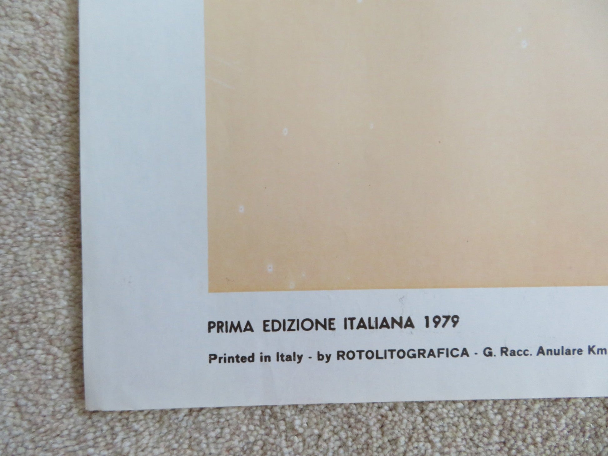 US TWO ITALIAN 2 FOGLIO POSTER CATHERINE DENEUVE JACQUES DUTRONC 1979 Rendezvous Cinema Movie posters
