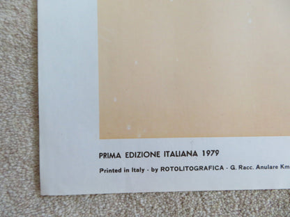 US TWO ITALIAN 2 FOGLIO POSTER CATHERINE DENEUVE JACQUES DUTRONC 1979 Rendezvous Cinema Movie posters