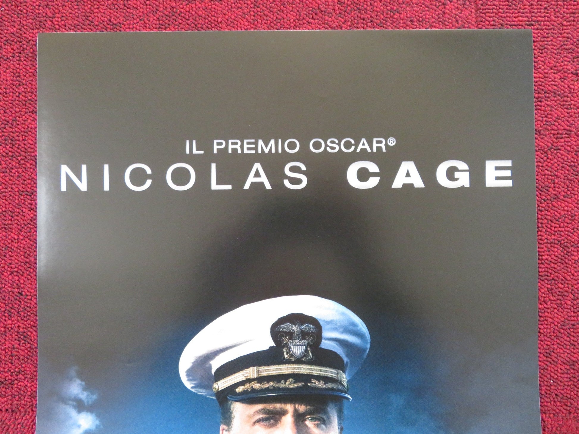 USS INDIANAPOLIS: MEN OF COURAGE ITALIAN LOCANDINA POSTER NICOLAS CAGE 2016 Rendezvous Cinema Movie posters
