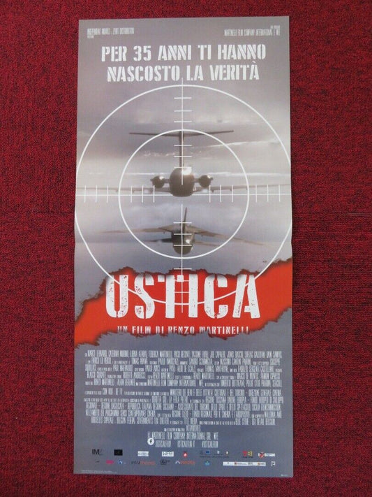 USTICA ITALIAN LOCANDINA (26.5"x12.5") POSTER MARCO LEONARDI CATERINA MORINO '16 Rendezvous Cinema Movie posters