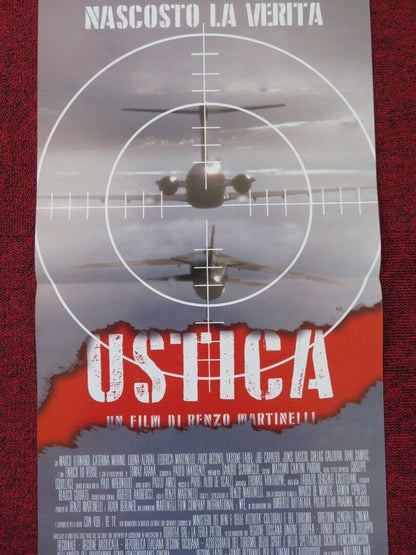 USTICA ITALIAN LOCANDINA (26.5"x12.5") POSTER MARCO LEONARDI CATERINA MORINO '16 Rendezvous Cinema Movie posters