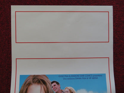 VACANZE SULLA NEVE ITALIAN LOCANDINA (27.5"x13") POSTER ATTILIO FONTANA 1999 Movie posters