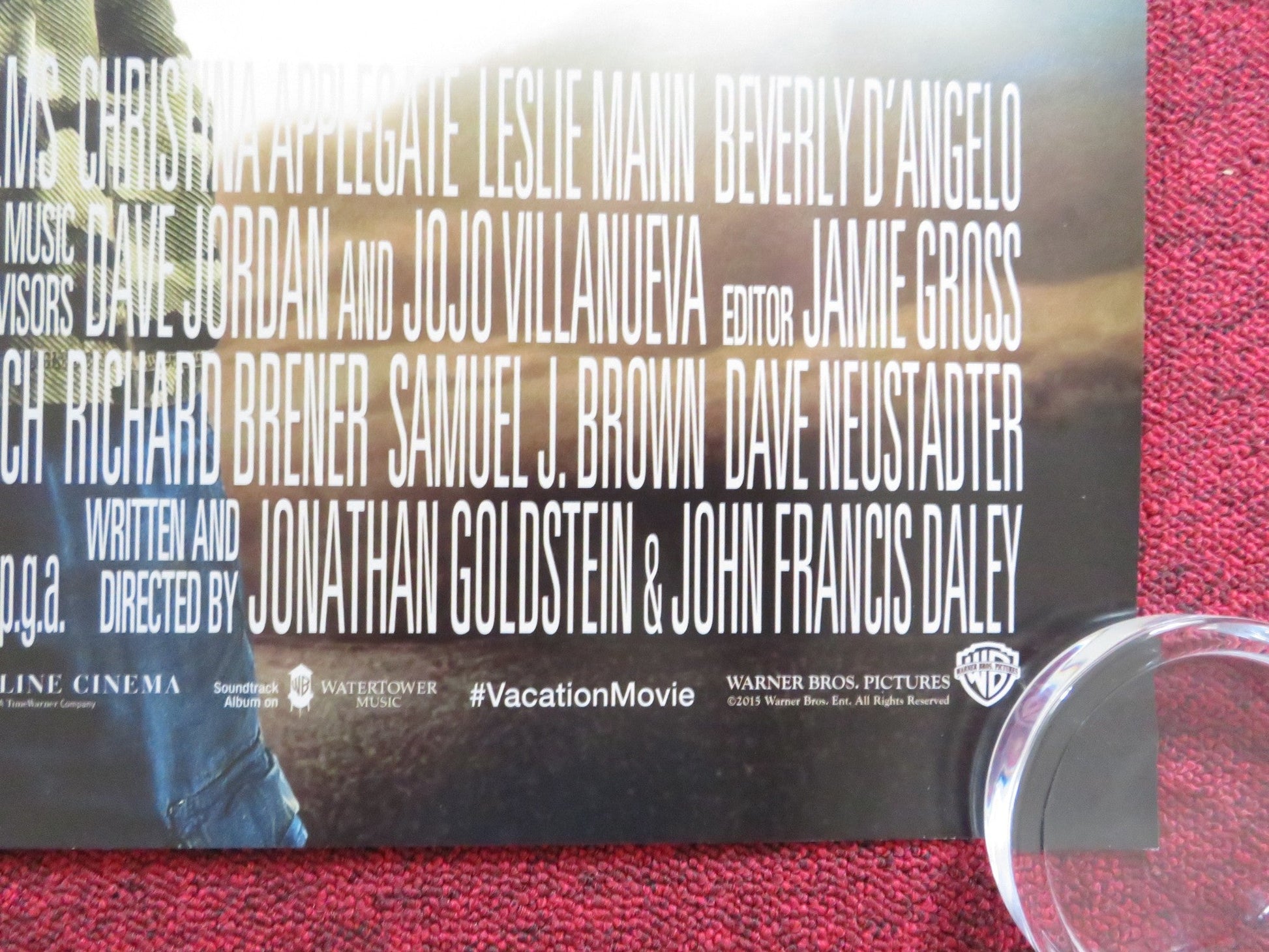 VACATION UK QUAD (30"x 40") ROLLED POSTER NATIONAL LAMPOON ED HELMS 2015 Rendezvous Cinema Movie posters