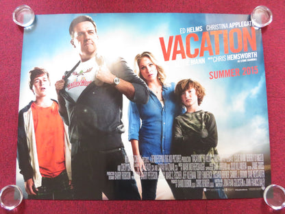 VACATION UK QUAD (30"x 40") ROLLED POSTER NATIONAL LAMPOON ED HELMS 2015 Rendezvous Cinema Movie posters