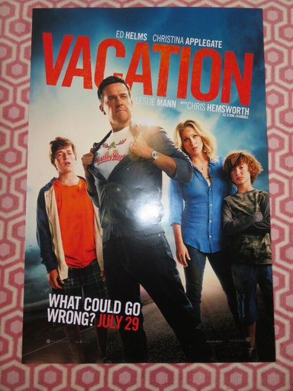 VACATION US ONE SHEET ROLLED POSTER ED HELMS CHRISTINA APPLEGATE 2015 Movie posters