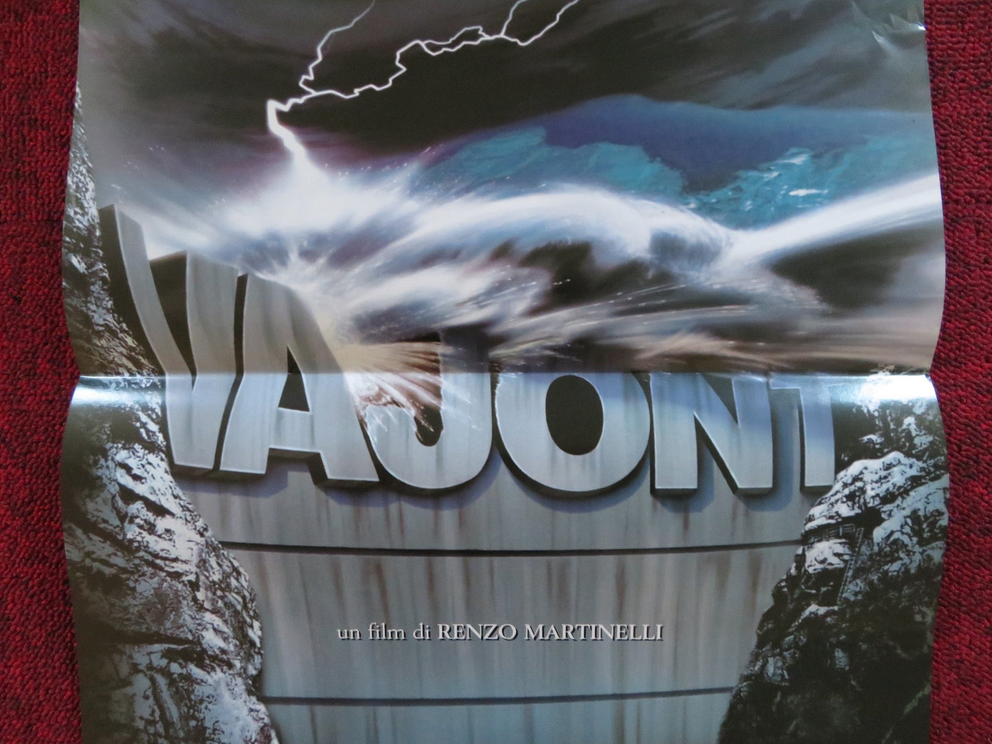 VAJONT - LA DIGA DEL DISONORE ITALIAN LOCANDINA POSTER MICHEL SERRAULT 2001 Rendezvous Cinema Movie posters