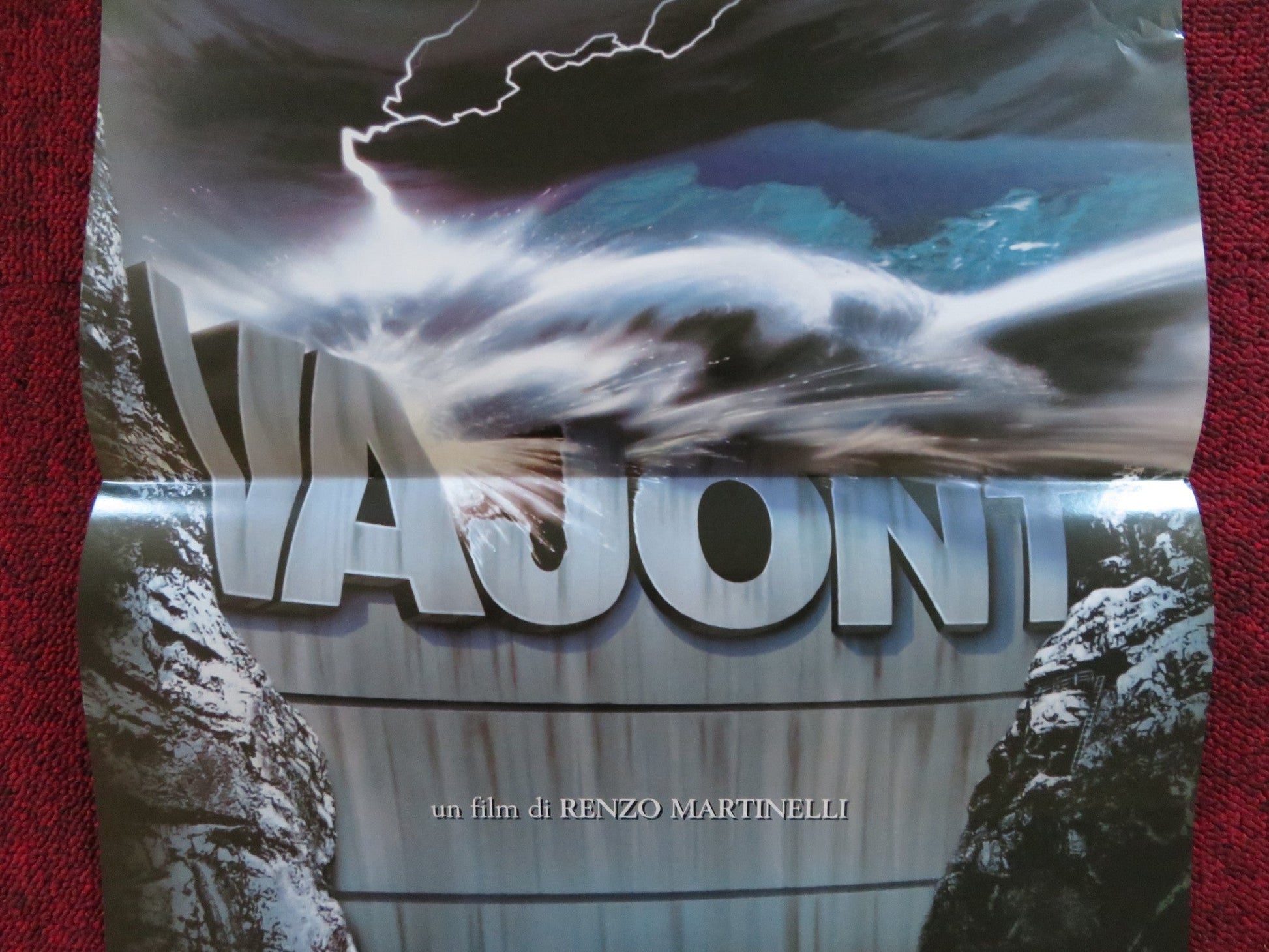 VAJONT - LA DIGA DEL DISONORE ITALIAN LOCANDINA POSTER MICHEL SERRAULT 2001 Rendezvous Cinema Movie posters