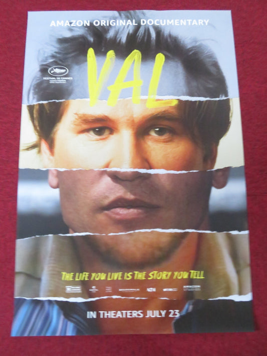 VAL US ONE SHEET ROLLED POSTER VAL KILMER JACK KILMER 2021 Rendezvous Cinema Movie posters