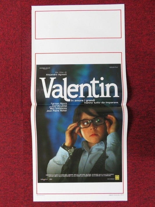 VALENTIN ITALIAN LOCANDINA (27.5"x13") POSTER ALEJANDRO AGRESTI 2004 Movie posters