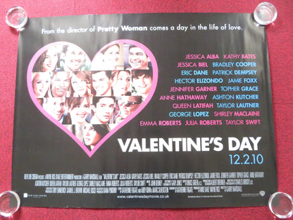 VALENTINE'S DAY UK QUAD (30"x 40") ROLLED POSTER JESSICA ALBA B. COOPER 2010 Rendezvous Cinema Movie posters