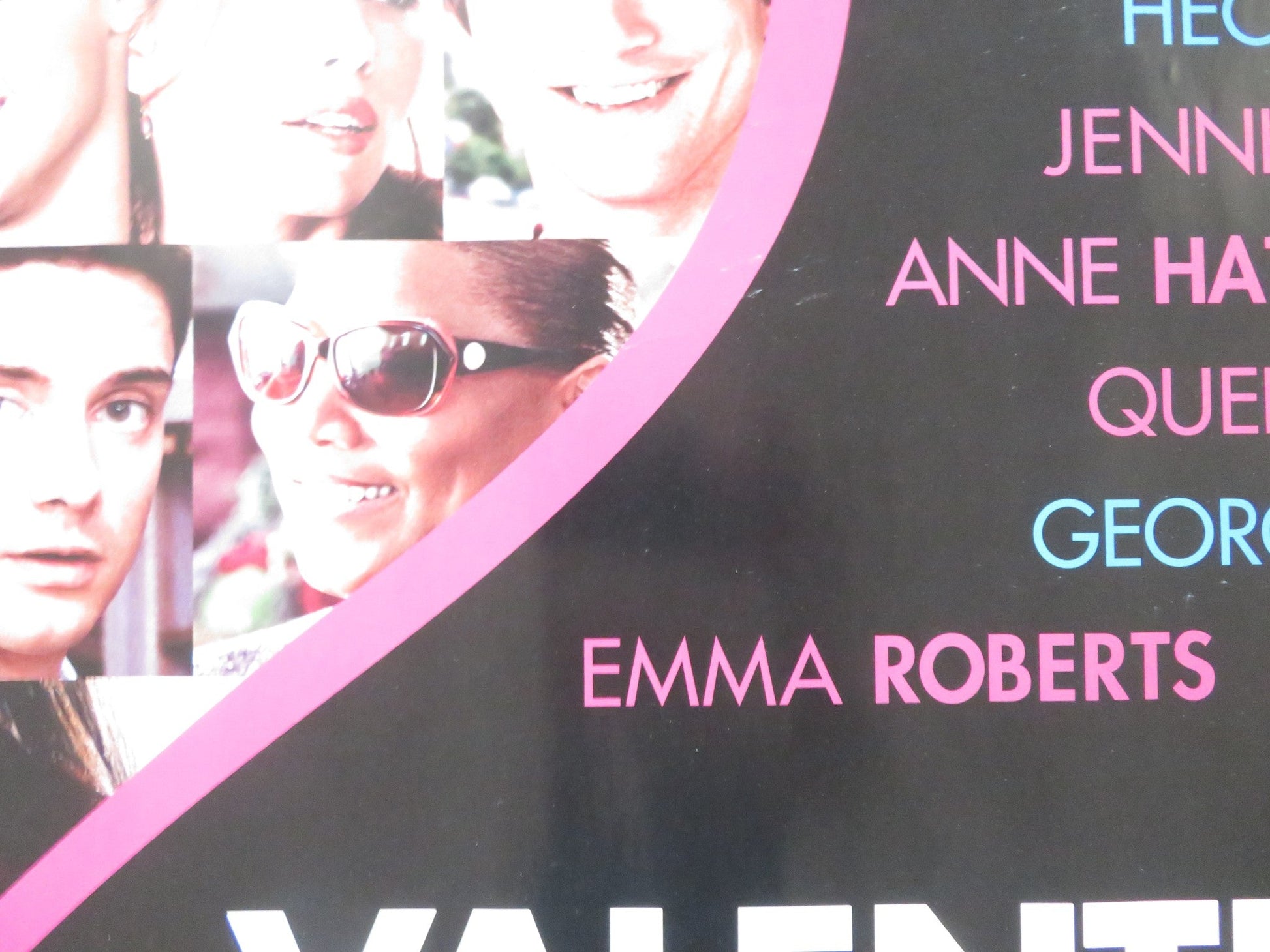 VALENTINE'S DAY UK QUAD (30"x 40") ROLLED POSTER JESSICA ALBA B. COOPER 2010 Rendezvous Cinema Movie posters