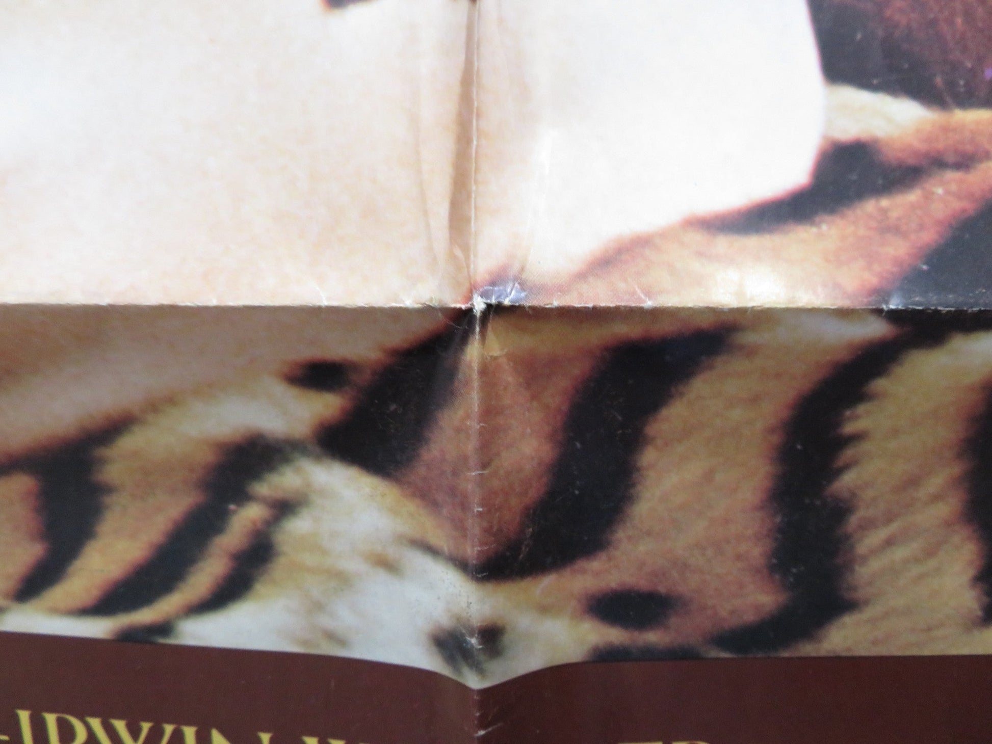 VALENTINO FOLDED US ONE SHEET POSTER RUDOLF NUREYEV LESLIE CARON 1977 Rendezvous Cinema Movie posters