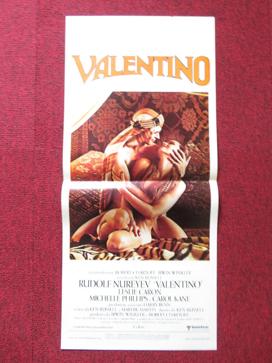 VALENTINO ITALIAN LOCANDINA POSTER RUDOLF NUREYEV 1977 Rendezvous Cinema Movie posters