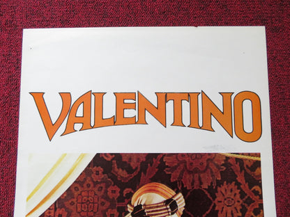 VALENTINO ITALIAN LOCANDINA POSTER RUDOLF NUREYEV 1977 Rendezvous Cinema Movie posters
