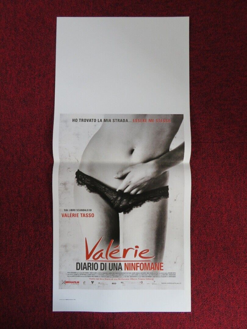 VALERIE DIARIO DI UNA NINFOMANE ITALIAN LOCANDINA (27.5"x12.5") POSTER 2008 Movie posters