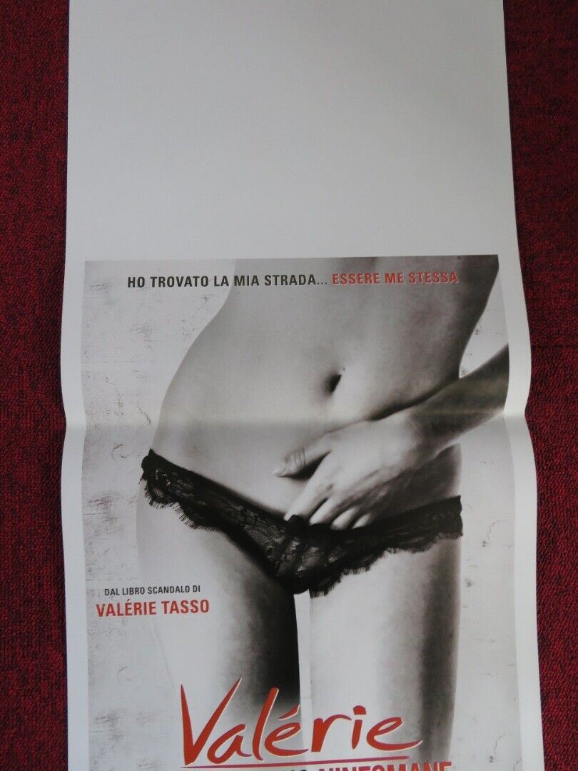 VALERIE DIARIO DI UNA NINFOMANE ITALIAN LOCANDINA (27.5"x12.5") POSTER 2008 Movie posters