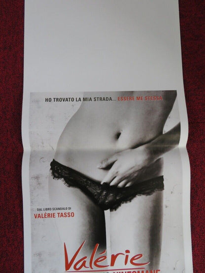 VALERIE DIARIO DI UNA NINFOMANE ITALIAN LOCANDINA (27.5"x12.5") POSTER 2008 Movie posters