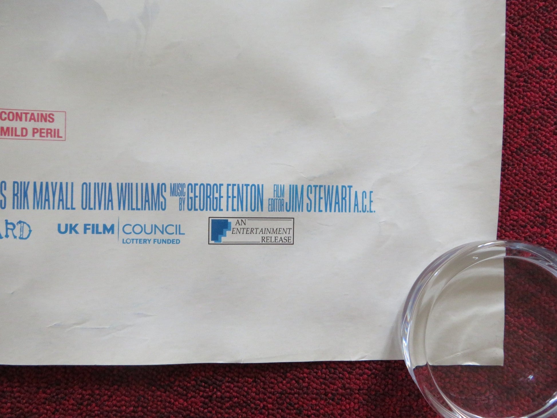 VALIANT UK QUAD (30"x 40") ROLLED POSTER EWAN MCGREGOR RICKY GERVAIS 2005 Rendezvous Cinema Movie posters