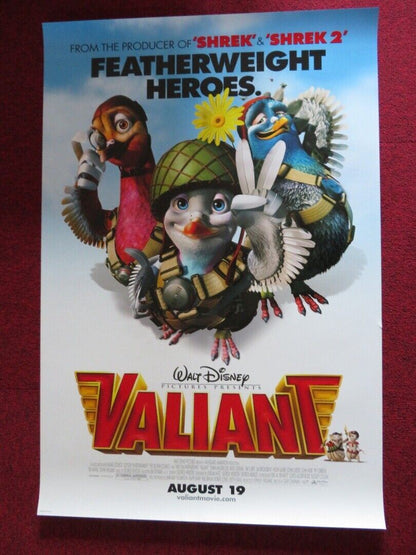 VALIANT US ONE SHEET ROLLED POSTER DISNEY EWAN MCGREGOR RICKY GERVAIS 2005 - Rendezvous Cinema
