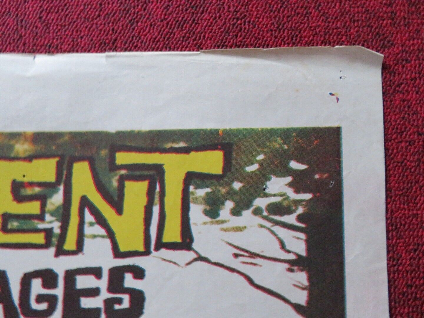 VALLEY OF REDWOODS FOLDED US ONE SHEET POSTER LYNETTE BERNAY JOHN HUDSON 1960 Movie posters