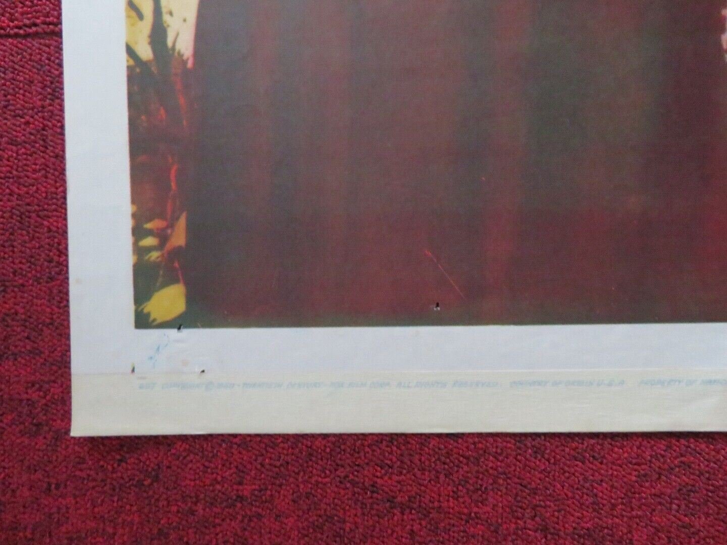 VALLEY OF REDWOODS FOLDED US ONE SHEET POSTER LYNETTE BERNAY JOHN HUDSON 1960 Movie posters