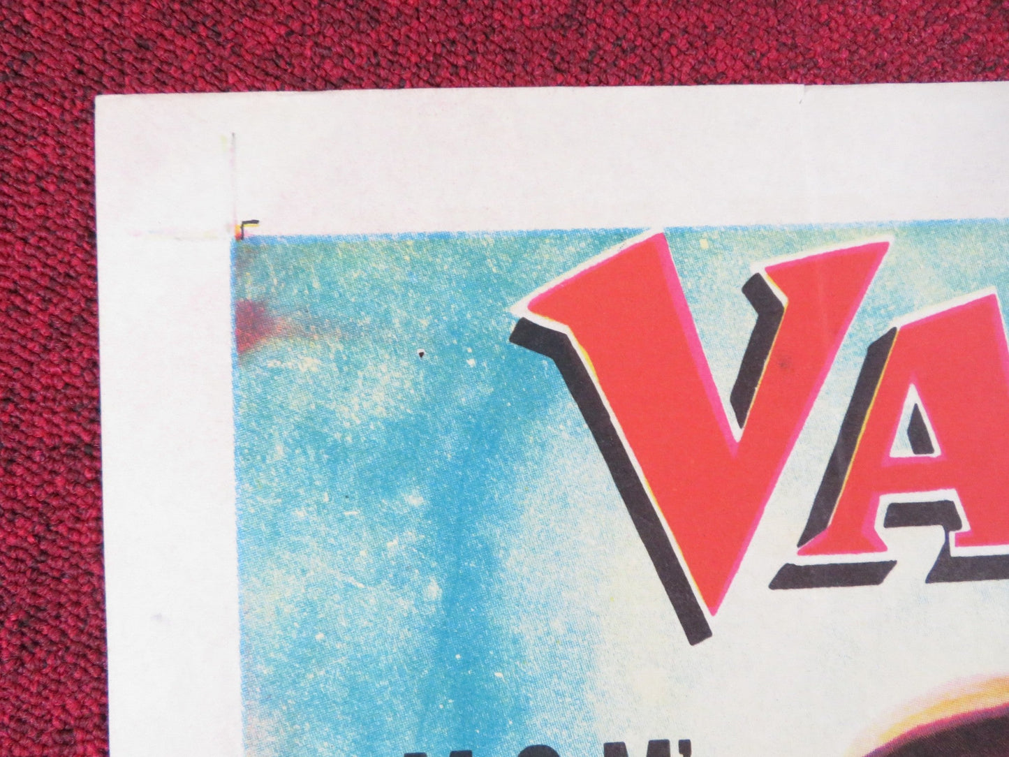 VALLEY OF THE KINGS FOLDED US ONE SHEET POSTER ROBERT TAYLOR ELEANOR PARKER 1954 Rendezvous Cinema Movie posters