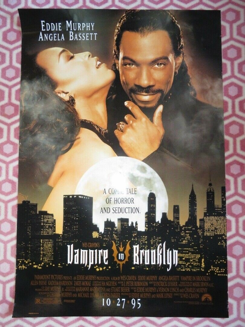VAMPIRE IN BROOKLYN US ONE SHEET ROLLED POSTER WES CRAVEN EDDIE MURPHY 1995 Movie posters