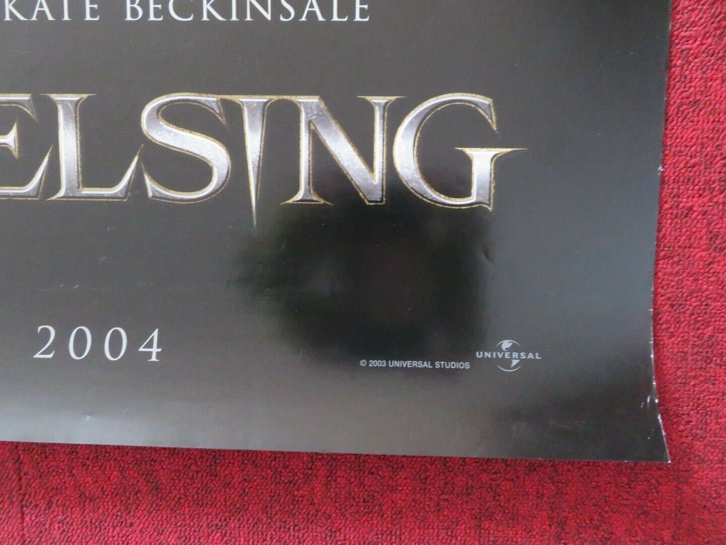 VAN HELSING US ONE SHEET ROLLED POSTER HUGH JACKMAN KATE BECKINSALE 2004 Movie posters