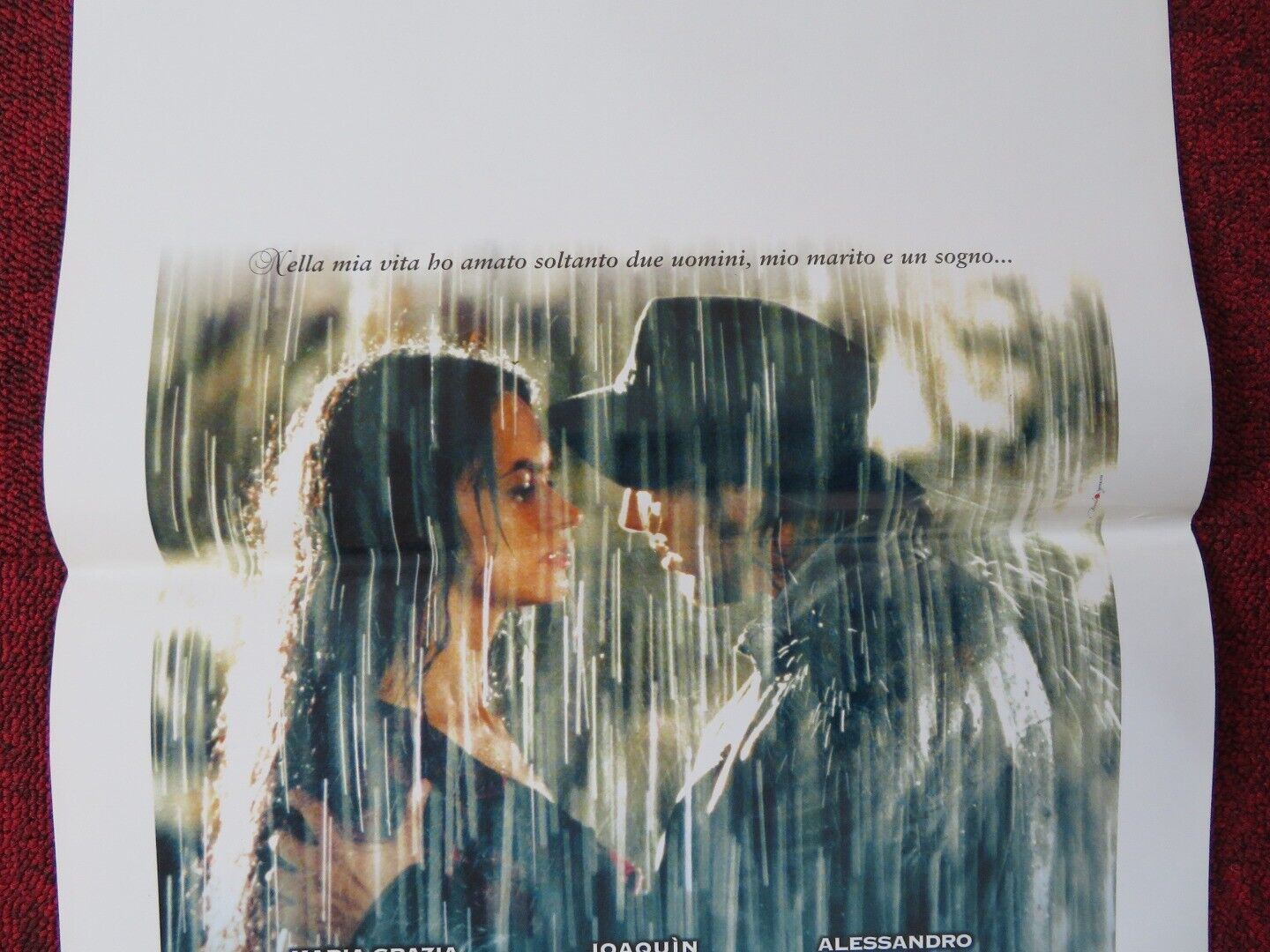 VANIGLIA E CIOCCLATO ITALIAN LOCANDINA (27.5"x13") POSTER MARIA GRAZIA 2004 Movie posters